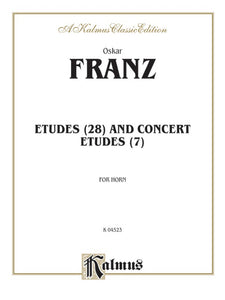 Etudes (28) and Concert Etudes (7) - Oskar Franz