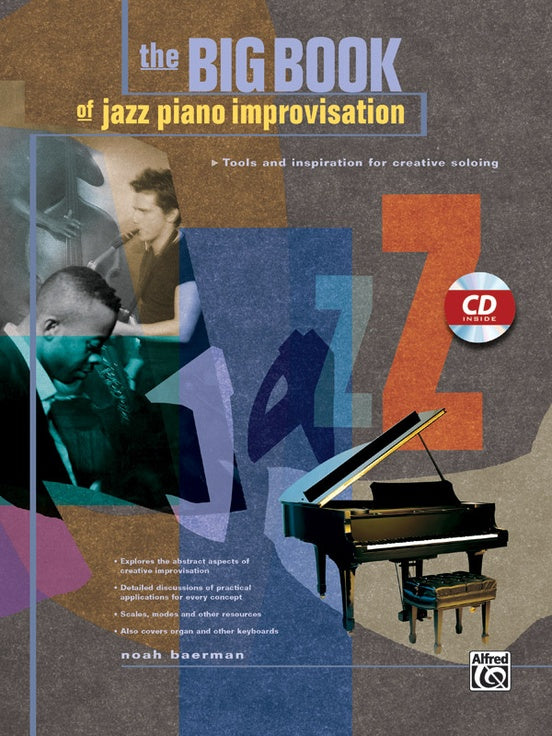 Big Book of Jazz Piano Improvisation Bk/CD - Noah Baerman