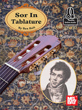 Sor In Tablature by  Fernando Sor (Ben Bolt), Book/Online Audio