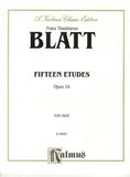Fifteen Studies, Opus 24 for Oboe -  Franz Blatt (OUT OF PRINT)