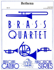 Joplin - Bethena - Brass Quartet arr. Holcombe