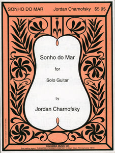 Sonho Do Mar for Guitar - Jordan Charnofsky