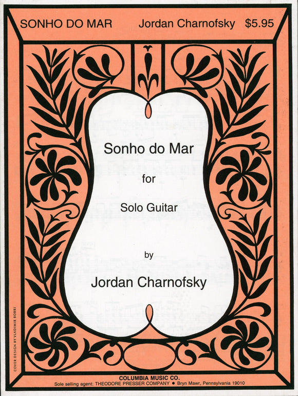 Sonho Do Mar for Guitar - Jordan Charnofsky