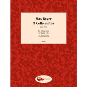 Max Reger: 3 Cello Suites Op.131c transcribed by Heiki Matlick