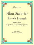 Gekker - 15 STUDIES FOR PICCOLO TRUMPET