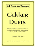Gekker - 44 Duos for Trumpet