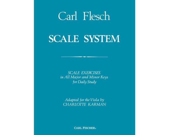 Scale System Viola - Carl Flesch (Charlotte Karman)