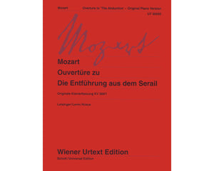 Overture To "The Abduction" Originale Klavierfassung  Von W.A. Mozart, Piano (Leisinger/Levin/Kraus)