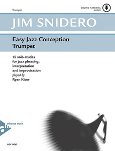 Snidero - EASY JAZZ CONCEPTION TRUMPET BK/Online Audio