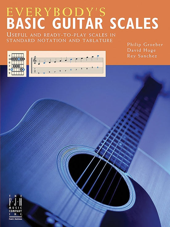 Everybody's Basic Guitar Scales By Groeber