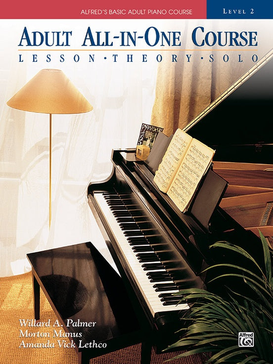 Alfred's Basic Adult Piano Course - All-in-One Course - Level 2 (Book only)