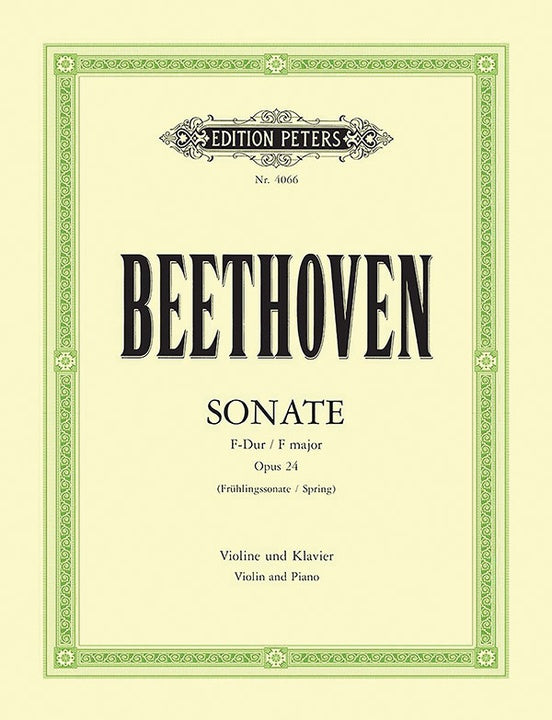 Beethoven - Sonata in F Major Opus 24 