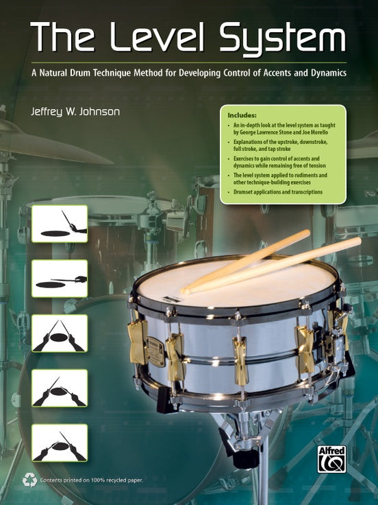 The Level System - Jeffrey W. Johnson, A Natural Drum Technique Method for Developing Control of Accents and Dynamics