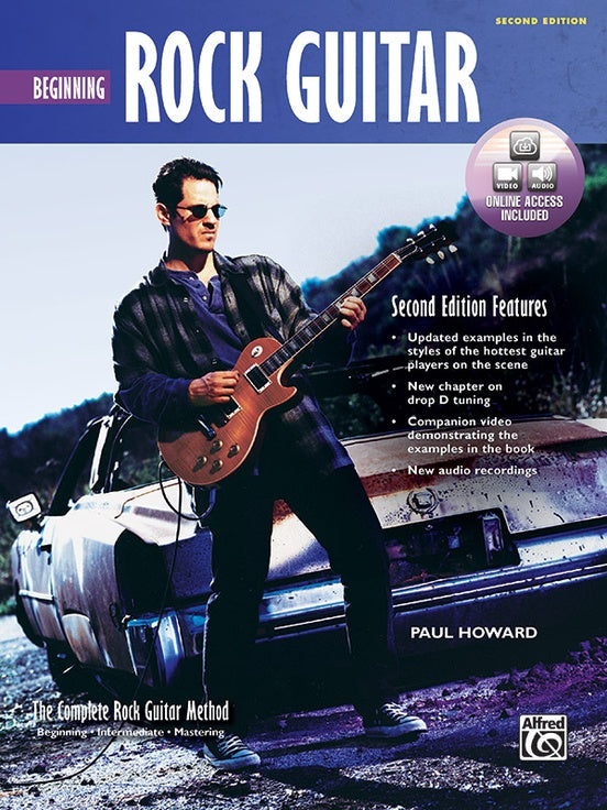 Complete Rock Guitar Method: Beginning Rock Guitar (2nd Edition) Bk/DVD - Howard