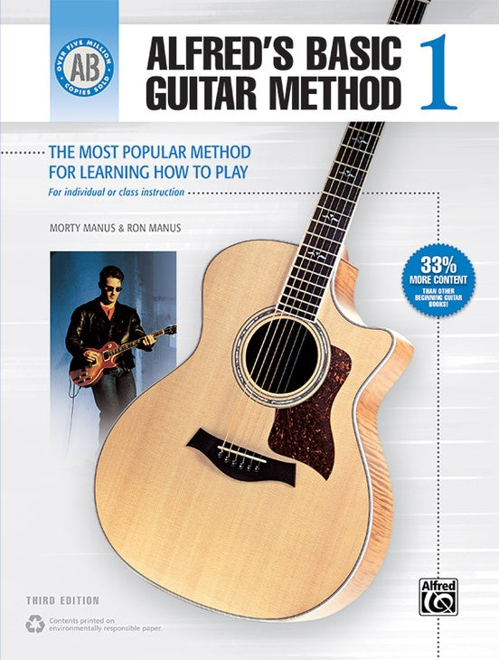 Alfred's Basic Guitar Method Book 1 (Third Edition)