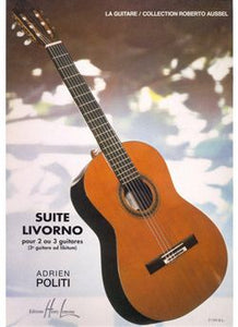 Suite Livorno for 2 or 3 Guitars - Adrien Politi