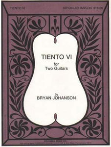 Tiento VI for 2 Guitar - Bryan Johanson