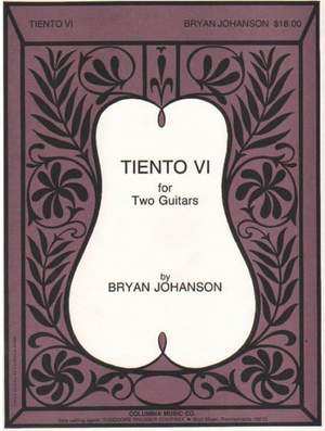 Tiento VI for 2 Guitar - Bryan Johanson