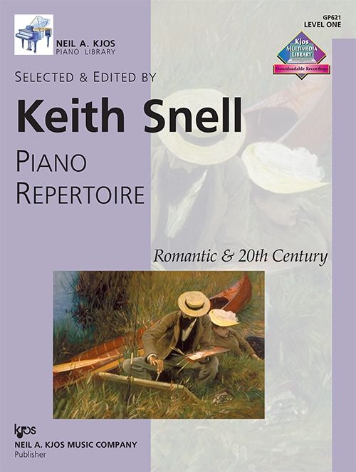 Nak Piano Lib Pa Repertoire: Romantic-20Th Cen Level 1 - Keith Snell