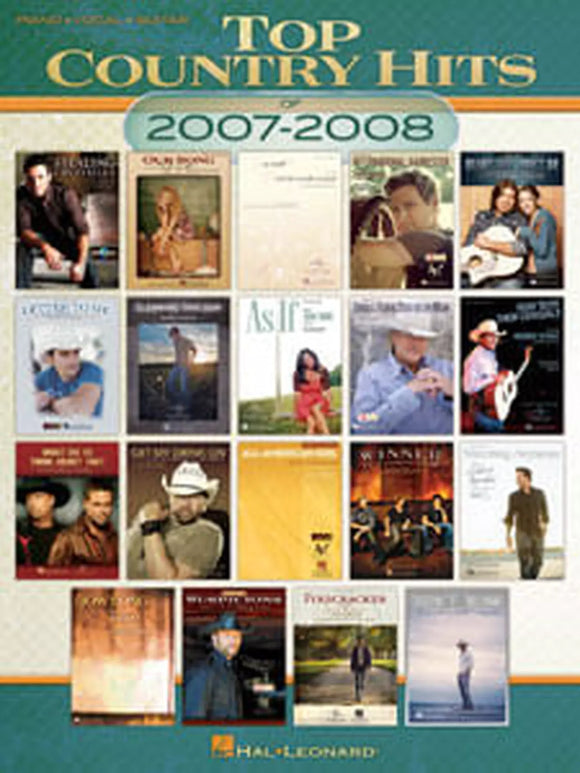 Top Country Hits of 2007-2008 P/V/G (OUT OF PRINT)