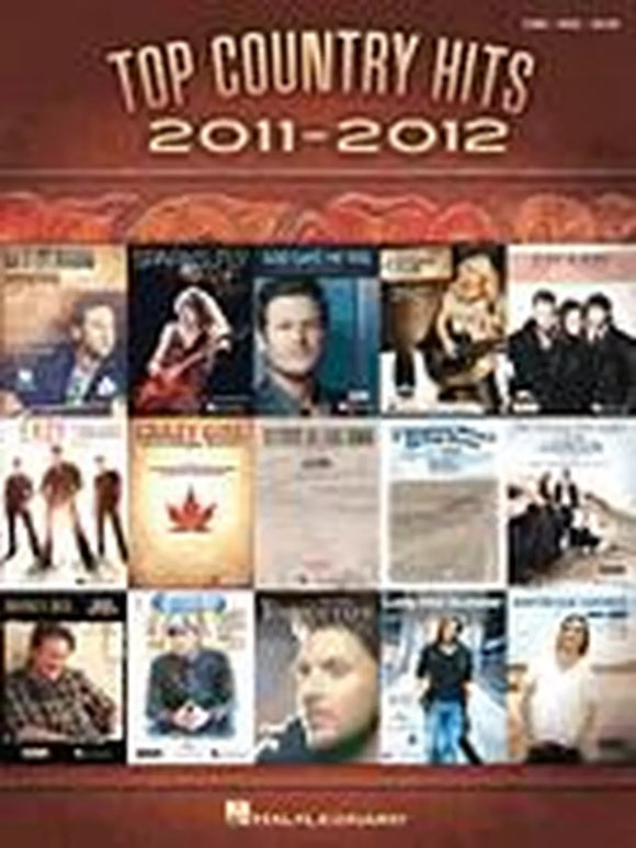 Top Country Hits of 2011-2012 Piano/Vocal/Guitar (OUT OF PRINT)