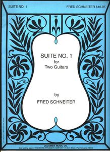 Suite No. 1 for 2 Guitars - Fred Schneiter