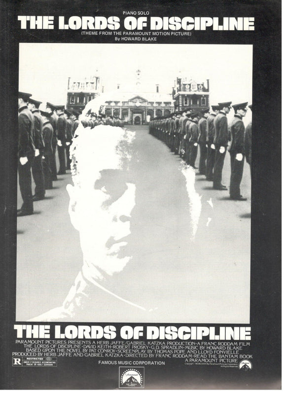The Lords of Disipline - Howard Blake, Piano Solo (OUT OF PRINT)