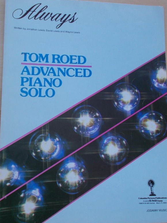 Always - Recorded by Atlantic Star arr. Tom Roed, Advanced Piano Solo (OUT OF PRINT)