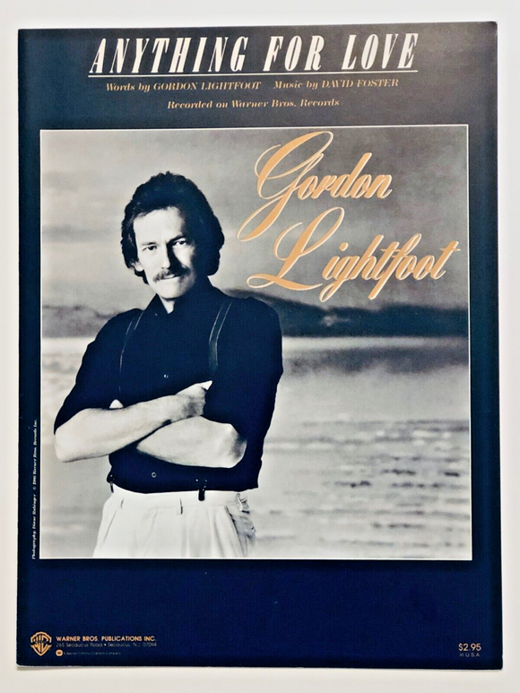 Anything For Love (Gordon Lightfoot) - David Foster PVG (OUT OF PRINT)
