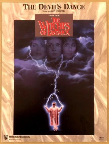 Devil's Dance (from The Witches of Eastwick) - John Williams, Piano Solo (OUT OF PRINT)