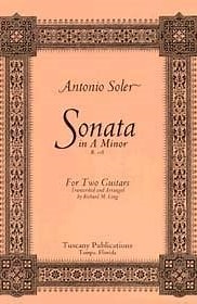 Sonata In A Minor for 2 Guitar - Antonio Soler trans. Long