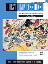 Dietzer, M'Lou - First Impressions: Music & Study Guides, Volume 4 - Late Intermediate - Piano Method Series (POP)*