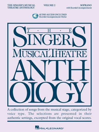 Singer's Musical Theatre Anthology - Volume 2 Soprano Book/2 CDs Pack Vocal Collection