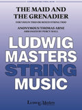 Arne, Thomas - The Maid and the Grenadier arr. Percy Hall - Violin Ensemble Trio: Three (3) Violins (or Mixed String Trio) - Score & Parts