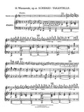 Wieniawski, Henryk - Scherzo-Tarantella in G minor, Opus 16 - ed. Stephen Shipps w/Analytical Studies & Exercises by Otakar Sevcik - Violin & Piano - Urtext