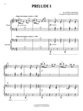 Gershwin - Three (3) Preludes - Intermediate - Piano Duet (1 Piano, 4 Hands) - The Eugenie Rocherolle Series