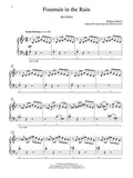 Gillock, William - Fountain in the Rain arr. Glenda Austin - Early Intermediate - Piano Duet Sheet (1 Piano 4 Hands)