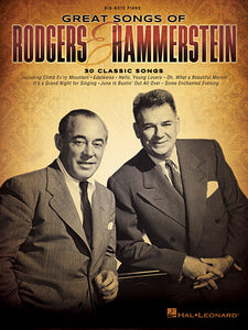 Great Songs of Rodgers & Hammerstein for Big Note Piano