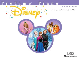 PreTime Piano (Primer Level): Disney - arr. by Nancy and Randall Faber