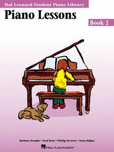 Piano Lessons - Book 2 - Hal Leonard Student Piano Library