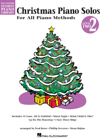 XMAS - Hal Leonard Student Piano Library: Christmas Piano Solos, Level 2 - Eleven (11) Elementary Arrangements for All Piano Methods - Piano Solo Collection