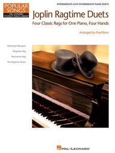 Joplin, Scott - Joplin Ragtime Duets - Four (4) Classic Rags arr. Fred Kern - Intermediate / Late Intermediate - Piano Duet (1 Piano 4 Hands) - Hal Leonard Student Piano Library Popular Songs