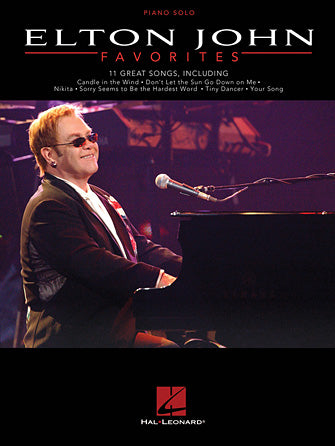 Elton John Favorites, Piano Solo