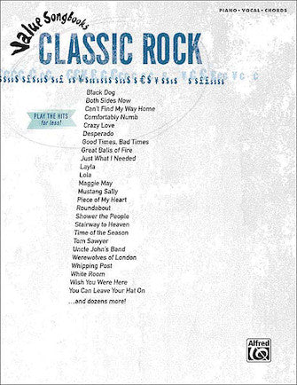 VALUE SONGBOOKS: CLASSIC ROCK PVG (OUT OF PRINT)