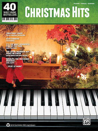 Christmas Hits 40 Sheet Music Bestsellers Series  MIXED P/V/G