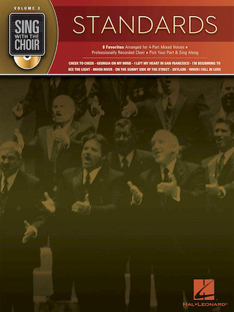 Standards: Sing with the Choir Volume 3 Book/CD Pack  SATB