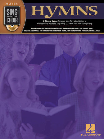 Hymns: Sing with the Choir Volume 15  Book/CD Pack SATB