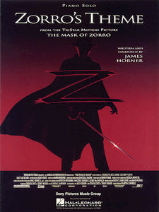 Zorro's Theme (from The Mask of Zorro), Piano Solo - James Horner