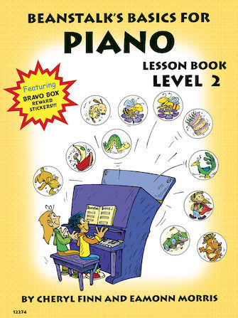 Beanstalk's Basics for Piano: Lesson Book 2 - Piano Method Series