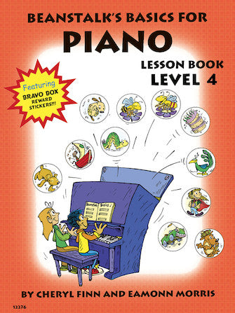 Beanstalk's Basics for Piano: Lesson Book 4 - Piano Method Series